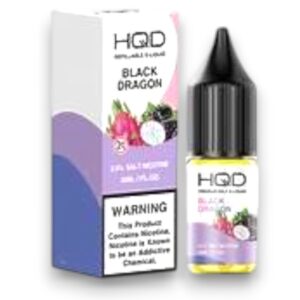 HQD PREMIUM SALT E-LIQUID 2% EACH -BLACK DRAGON