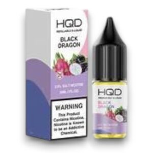 HQD PREMIUM SALT E-LIQUID 5% EACH -BLACK DRAGON