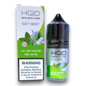 HQD PREMIUM SALT E-LIQUID 5% EACH -SKY MINT