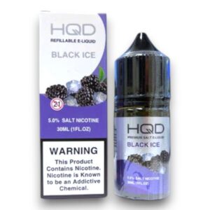 HQD PREMIUM SALT E-LIQUID 5% EACH -BLACK ICE