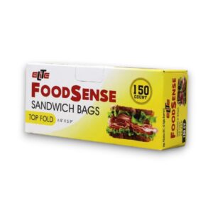 FOOD SENSE SANDWICH BAGS 80CT