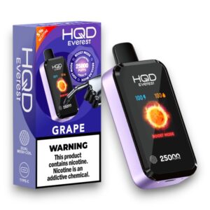 HQD EVEREST 25000PUFFS 5CT -GRAPE