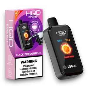 HQD EVEREST 25000PUFFS 5CT -BLACK DRAGONFRUIT