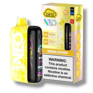 AIRIS NEO P40000 PUFF DISPOSABLE 5CT -BANANA COCONUT