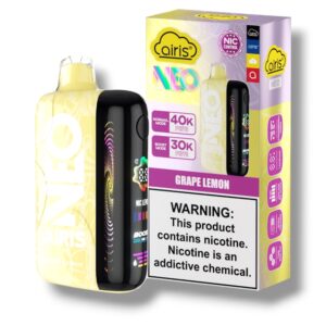 AIRIS NEO P40000 PUFF DISPOSABLE 5CT -GRAPE LEMON