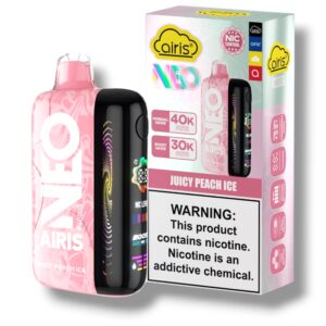 AIRIS NEO P40000 PUFF DISPOSABLE 5CT -JUICY PEACH ICE
