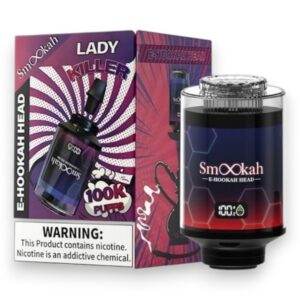 SMOOKAH 100KPUFFS DISPOSABLE EHOOKAH LADY KILLER EACH