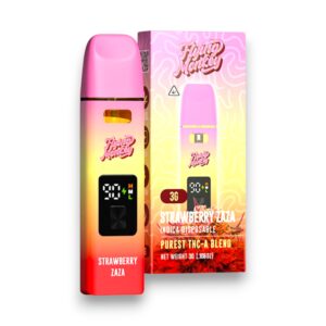 FLYING MONKEY PUREST V4 3GM THC-A DISPOSABLE 5CT -STRAWBERRY ZAZA INDICA