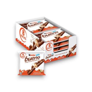 KINDER BUENO 3OZ BAR KING 4PK/8CT