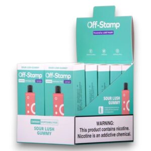 OFF-STAMP SW9000 DISPOSABLE KIT 5CT -SOUR LUSH GUMMY