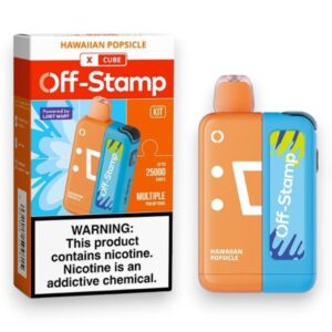 OFF-STAMP X CUBE 25000PUFF KIT 5CT - PINEAPPLE PASSION ORANGE