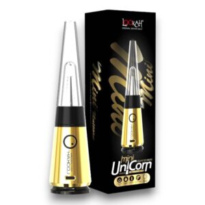 LOOKAH  MINI UNICORN 950mAH DAB RIG VAPORIZER YELLOW - 1CT