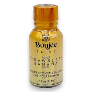 BOUJEE BLISS PIPER METHYSTICUM & UNCARIA TOMENTOSA EXTRACT 12CT STRAWBERRY BANANA