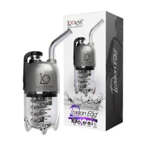 LOOKAH DRAGON EGG 950mAH E-RIG VAPORIZER KIT GRAY- 1CT