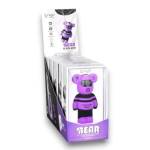 LOOKAH BEAR 500mAH THREAD VAPE PEN BATTERY PURPLE - 1CT