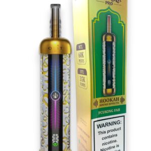 OLIT PRO HOOKAH 60K PUFF DISPOSABLE 1CT EACH -FCUKING FAB