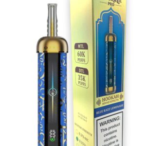 OLIT PRO HOOKAH 60K PUFF DISPOSABLE 1CT EACH -BLUE RAZZ LEMONADE