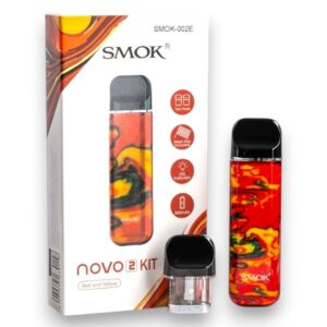 SMOK NOVO-2 KIT RED AND YELLOW
