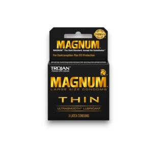 TROJAN MAGNUM THIN 3/6CT