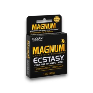 TROJAN MAGNUM ECSTASY 3PK