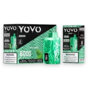 YOVO JB8000 BOX 5CT- CALI MINT