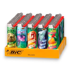 BIC LIGHTER PARTY ANIMAL 50CT