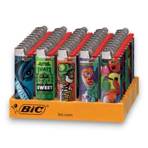 BIC LIGHTER MYSTERY STREET ART 50CT