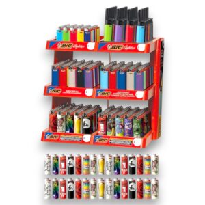 BIC EZ REACH LIGHTER 6 TIER DISPLAY 290CT +30FREE