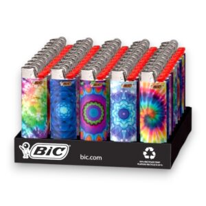 BIC LIGHTER PSYCHEDELIC 50CT