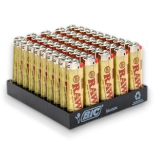 BIC LIGHTER RAW ORGANIC 50CT