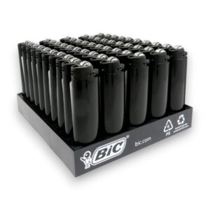 BIC LIGHTER BLACK OUT 50CT