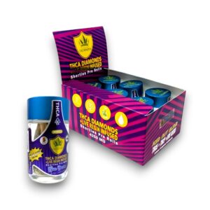 CROWNZEN 1GM THC-A LIVE RESIN SHORTIES 5PK/6CT -ASST.