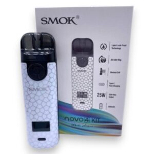 SMOK NOVO 4 KIT 800 MAH WHITE ARMOR EACH