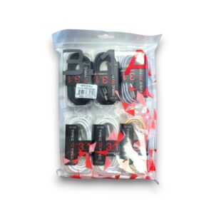 AQVAZE 3.1A 10FT I-PH TO TYPE-C 6CT