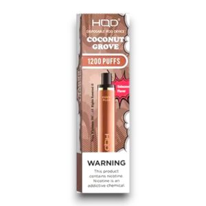 HQD CUVIE PLUS COCONUT GROVE BOX 6CT
