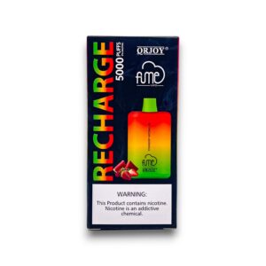 FUME RECHARGE WATERMELON STRAWBERRY 5000 PUFFS 5CT BOX
