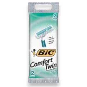 BIC RAZORS COMFORT TWIN 2/PK MEN