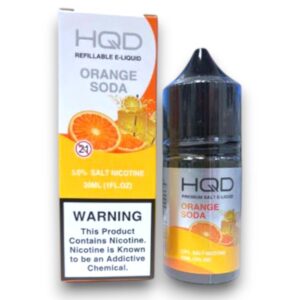 HQD PREMIUM SALT E-LIQUID 5% EACH -ORANGE SODA