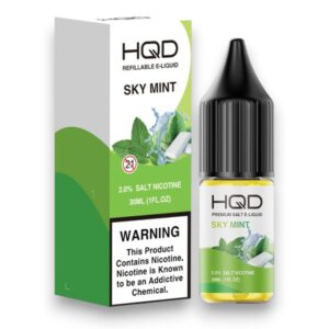HQD PREMIUM SALT E-LIQUID 2% EACH -SKY MINT