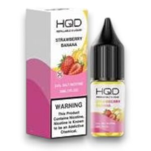 HQD PREMIUM SALT E-LIQUID 2% EACH -STRAWBERRY BANANA