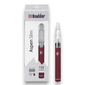 BOULDER ASPEN SLIM 720MAH BATTERY KIT EACH - RED