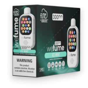 WEFUME 30000 PUFFS STRAWBERRY KIWI 5CT