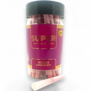 SUPER $7.99 SHORTY PINK CONES 50CT JAR