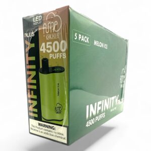 FUME INFINITY 4500 PUFF BOX 5CT MELON ICE
