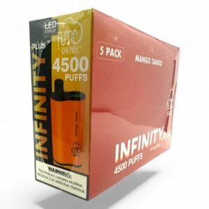 FUME INFINITY 4500 PUFF BOX 5CT MANGO TANGO
