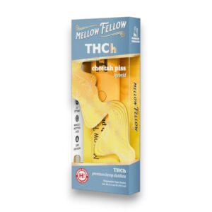 MELLOW FELLOW 0.5ML THC-H DISPOSABLE 6CT BOX - CHEETAH PISS