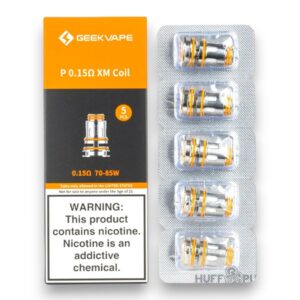GEEKVAPE  P0.15 OHM COIL 5PK/1CT