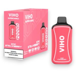 VIHO SUPERCHARGE DISPOSABLE 20000 5CT BOX -KIWI STRAWBERRY