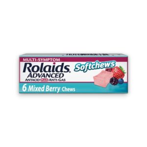 ROLAIDS MULTI-SYMPTOM 12 ROLLS WILD BERRY