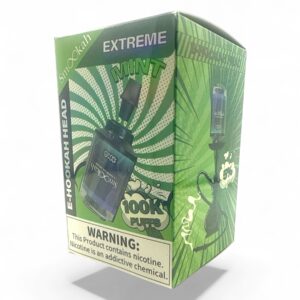 SMOOKAH 100KPUFFS DISPOSABLE EHOOKAH EXTREME MINT EACH
